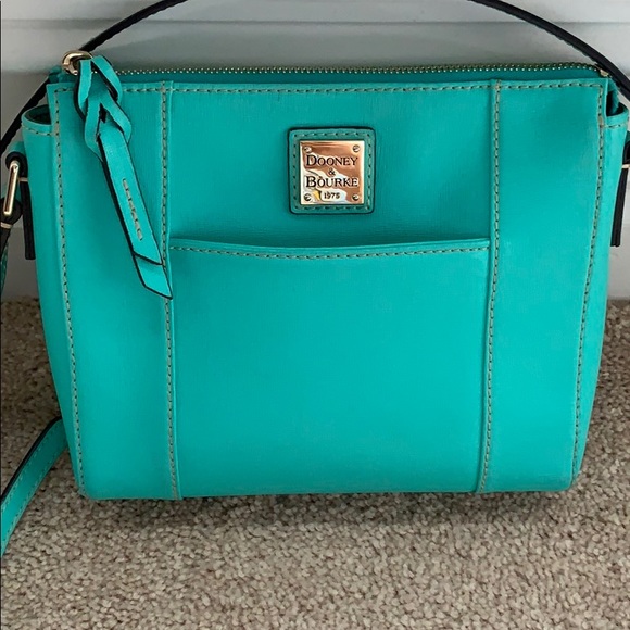 Dooney & Bourke Handbags - Dooney & Bourke teal green Lexington Crossbody
